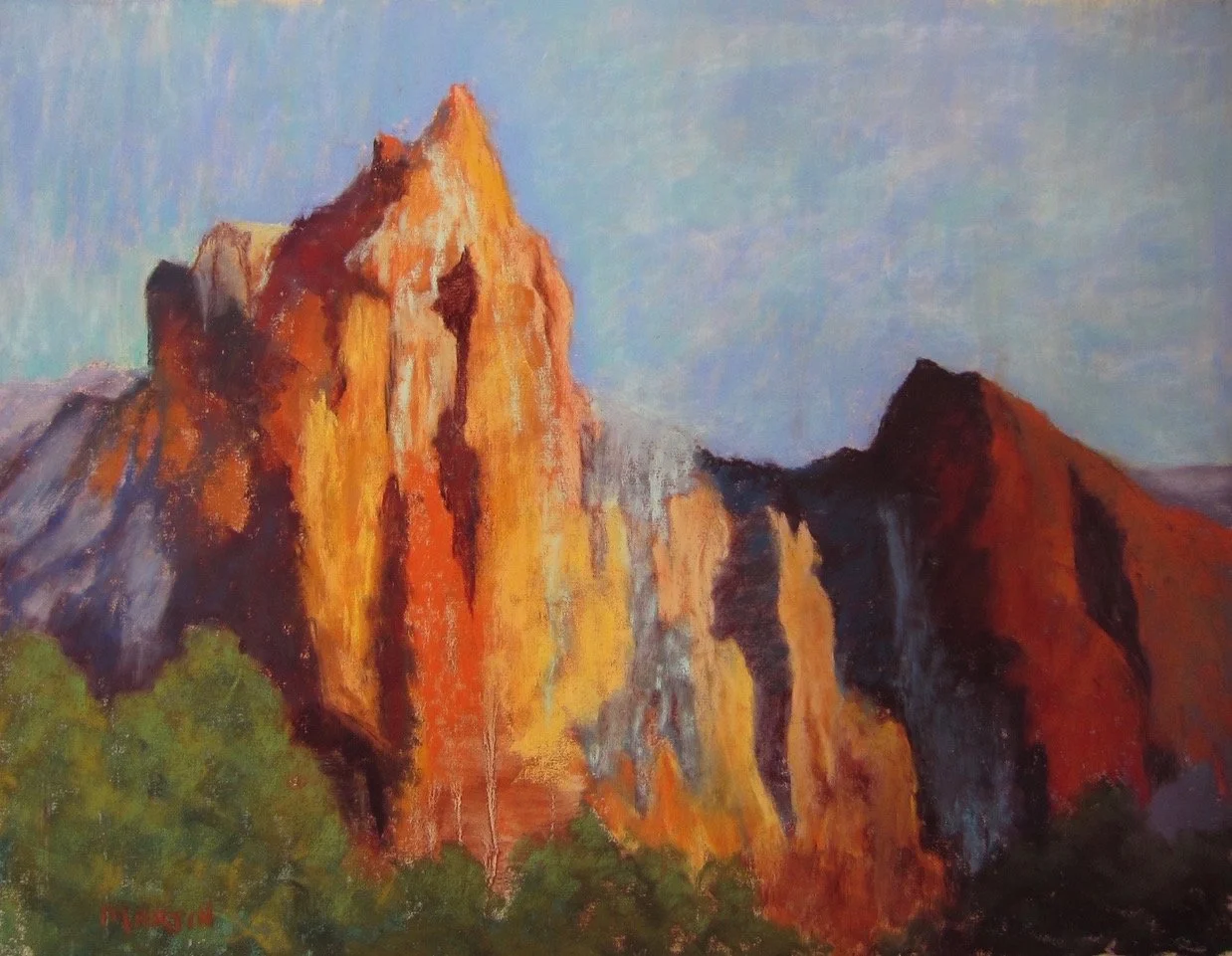 Carmela Martin , Rugged Beauty Pastel, 14 x 18 in. $450