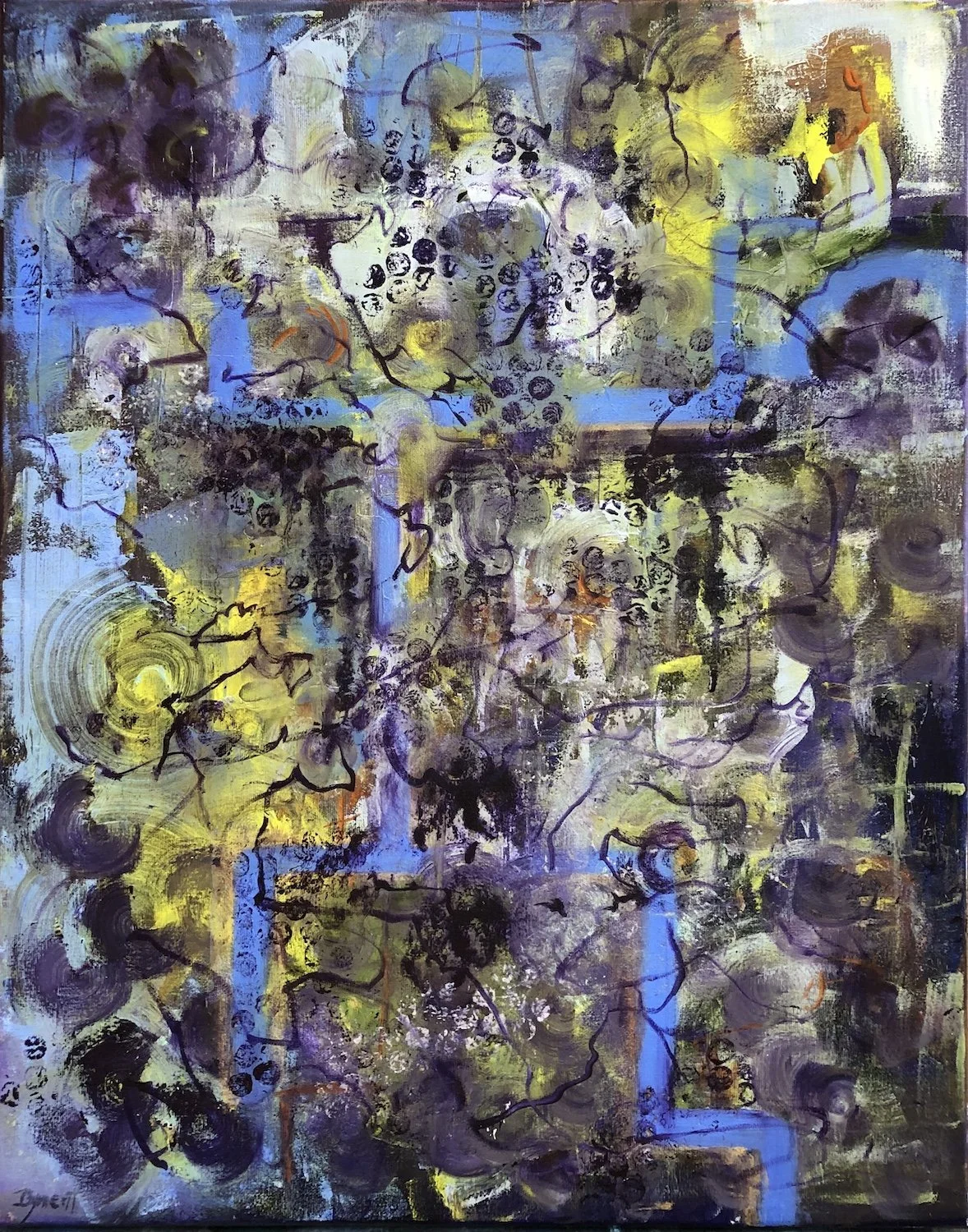   Cheryl Dyment ,  Hive Goddess  Oil on canvas, 20 x 16 in.  $1,500  