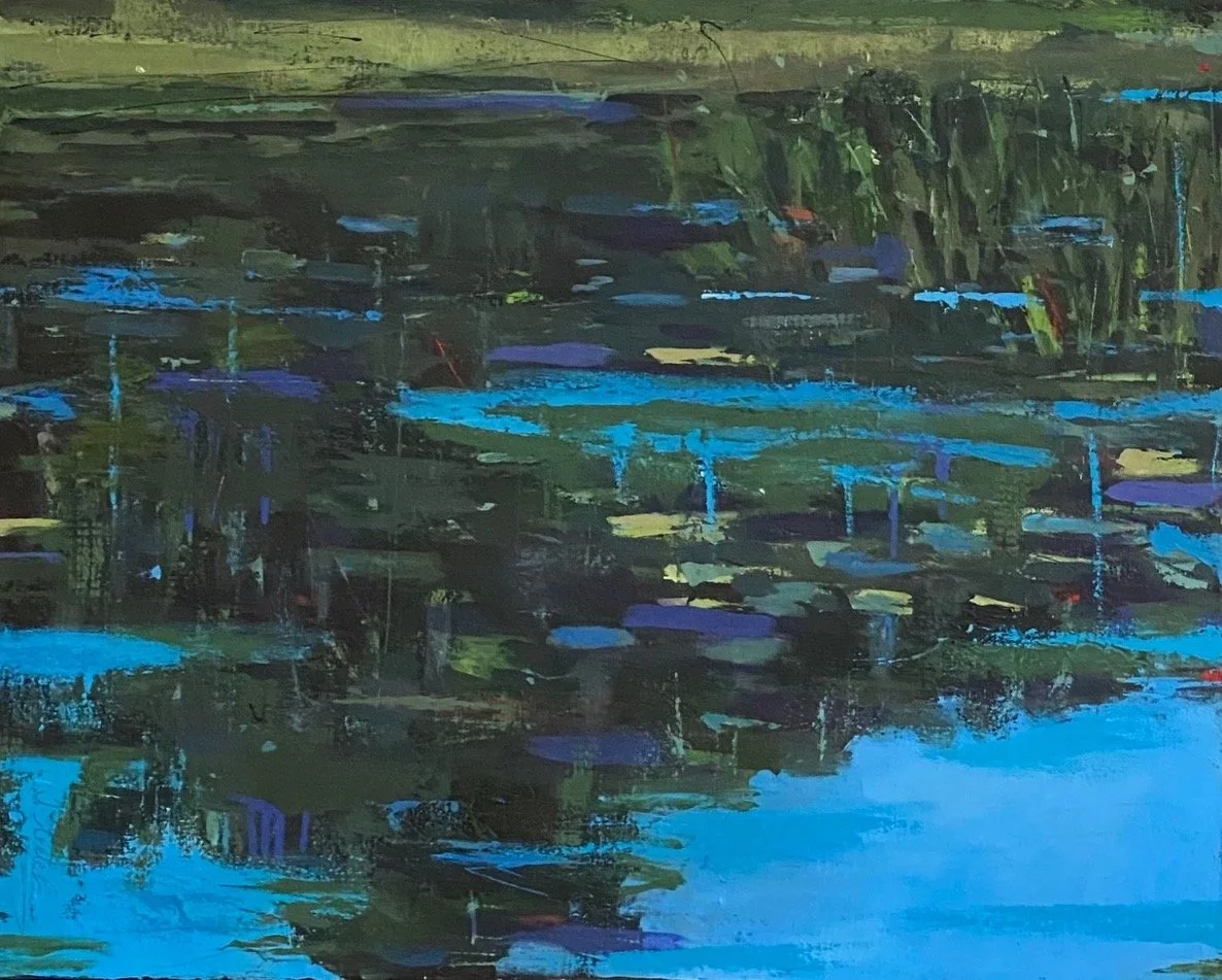 Jeannette Steele Esposito , The Edge Oils, 24 x 30 in. $1,600