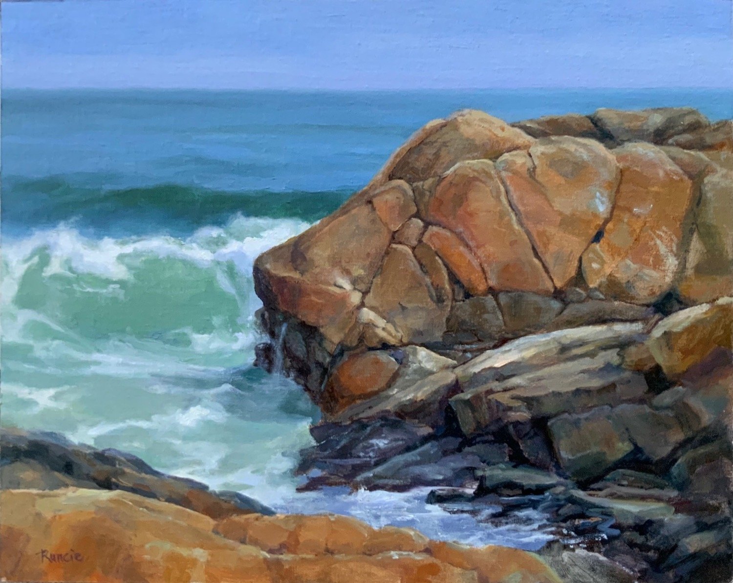 Peg Runcie , Tide and Time Oil, 16 x 20 in. $1,600