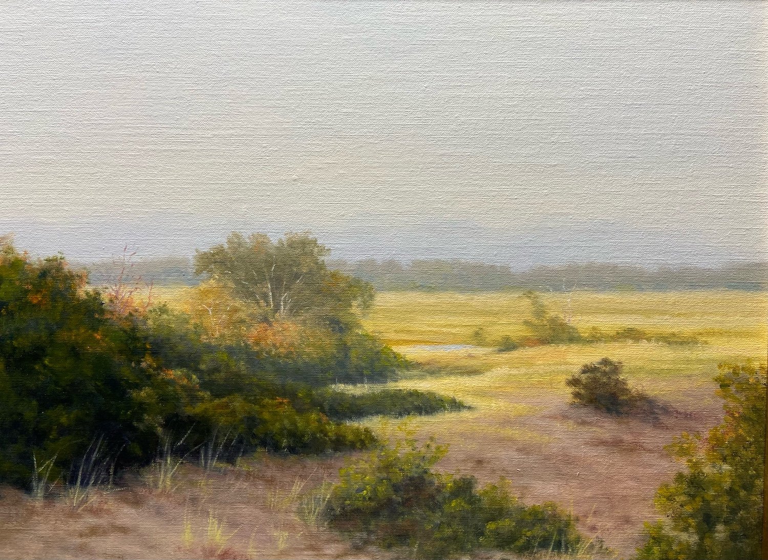 Arlene Richardson , Late Summer Marsh Oil, 16 x 20 in. $2,000