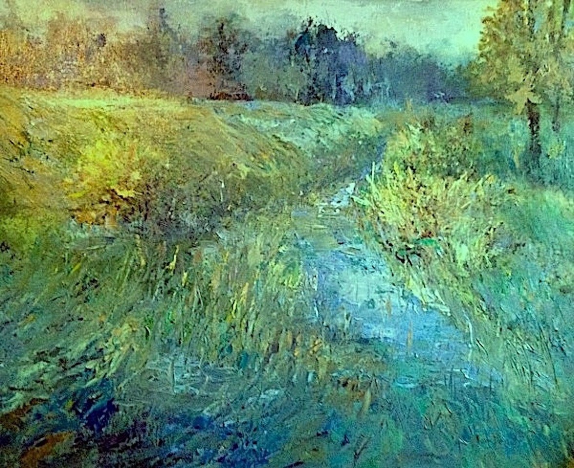 Tom Bailey, Liquid Light Oil, 16 x 20 in. $1,600 (This is a replacement for Cool & Collected , which has SOLD)