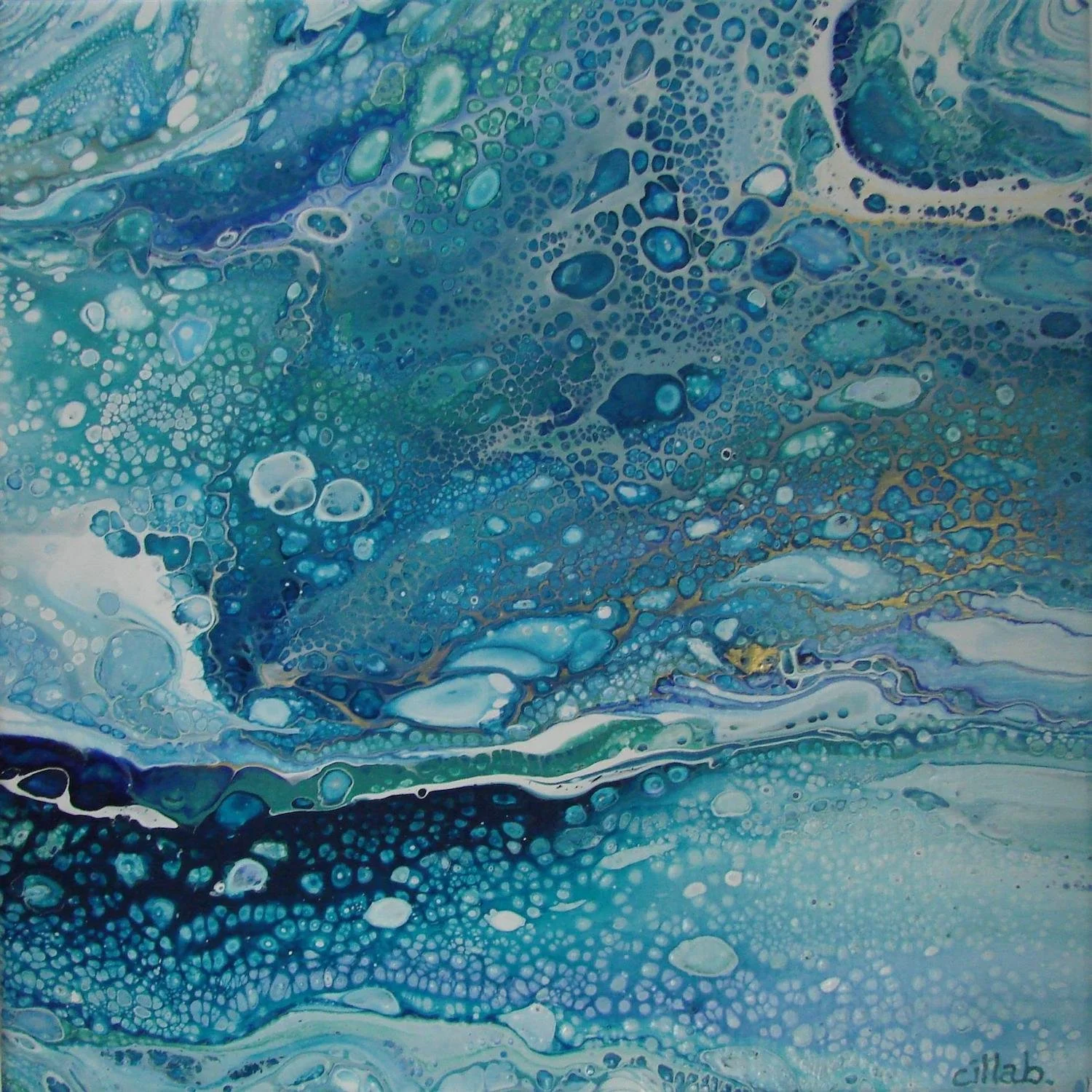 Priscilla Barrett , Sublime 13 1/2 x 13 1/2 in. $450