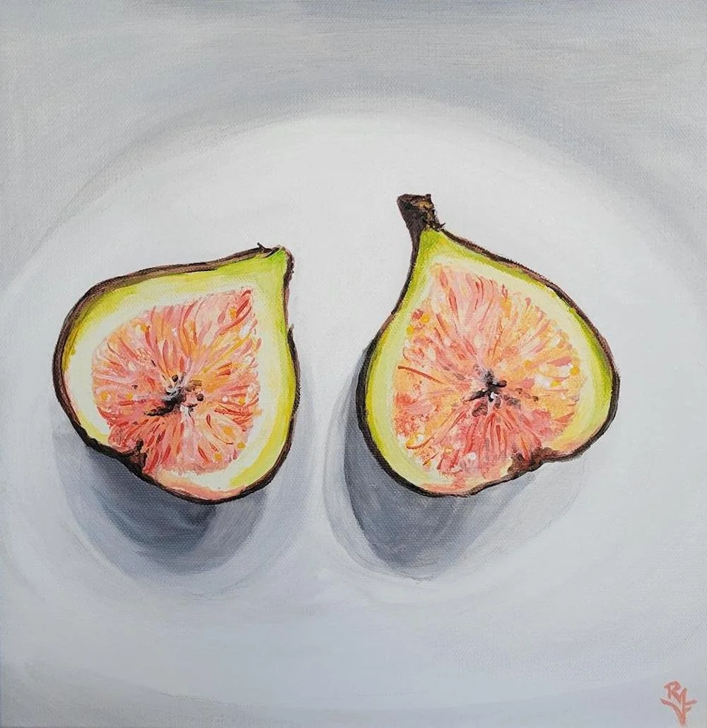 Rebecca Flores-Mantilla , Open to Interpretation Acrylic on canvas, 13 x 13 in. $200