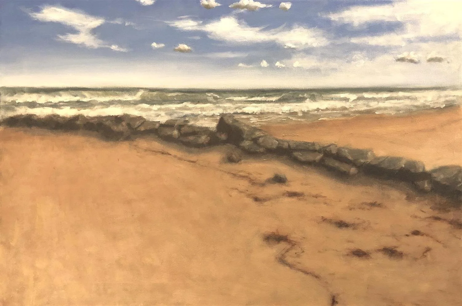 Christopher Lovely , Mid Tide Oil, 18 x 24 in. $1,500