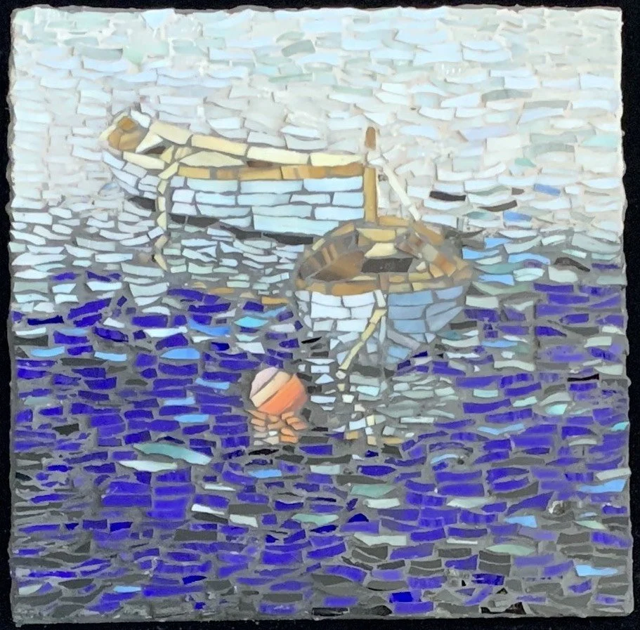   Cassie Doyon ,  Morning Light  Mosaic, 12 x 12 in.  $500  