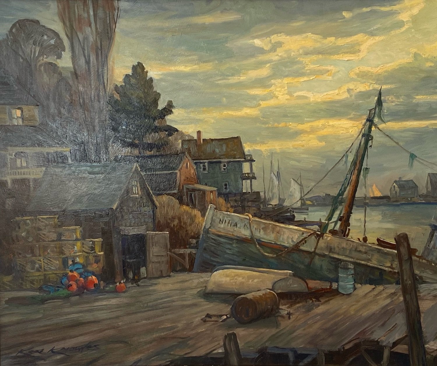 Ken Knowles , Fallen Soldier Oil, 30 x 36 in. $9,500