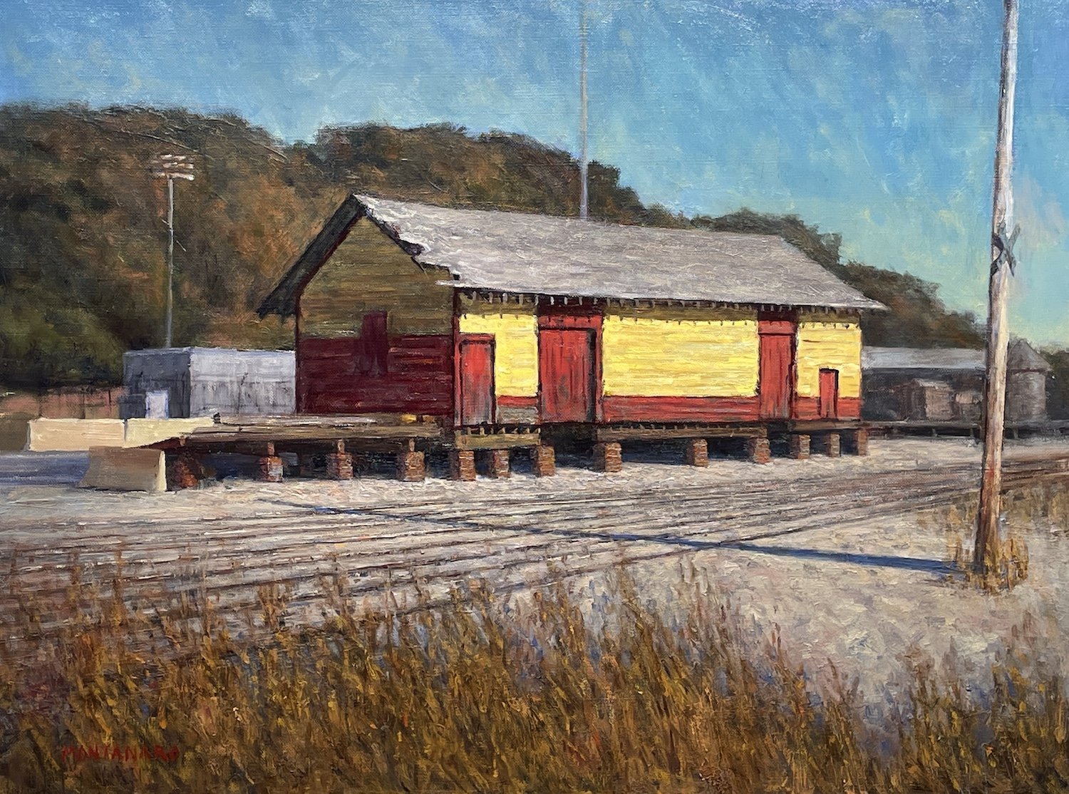 Todd Montanaro , The Old Depot Oil, 18 x 24 in. $2,800