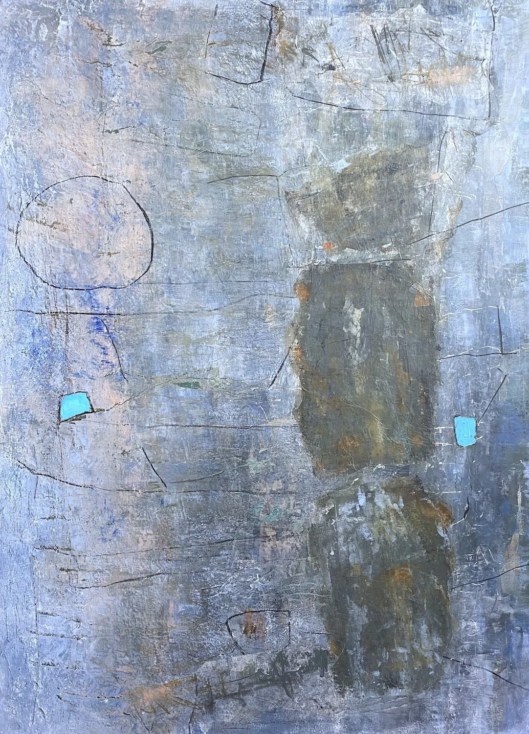 Nella Lush , Old World Oil, mixed media, 48 x 36 in. $8,000