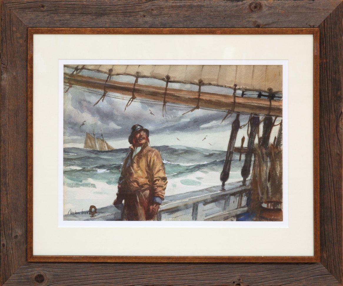 Book Marine Painting in Oil and Watercolor Stanley Woodward 1967