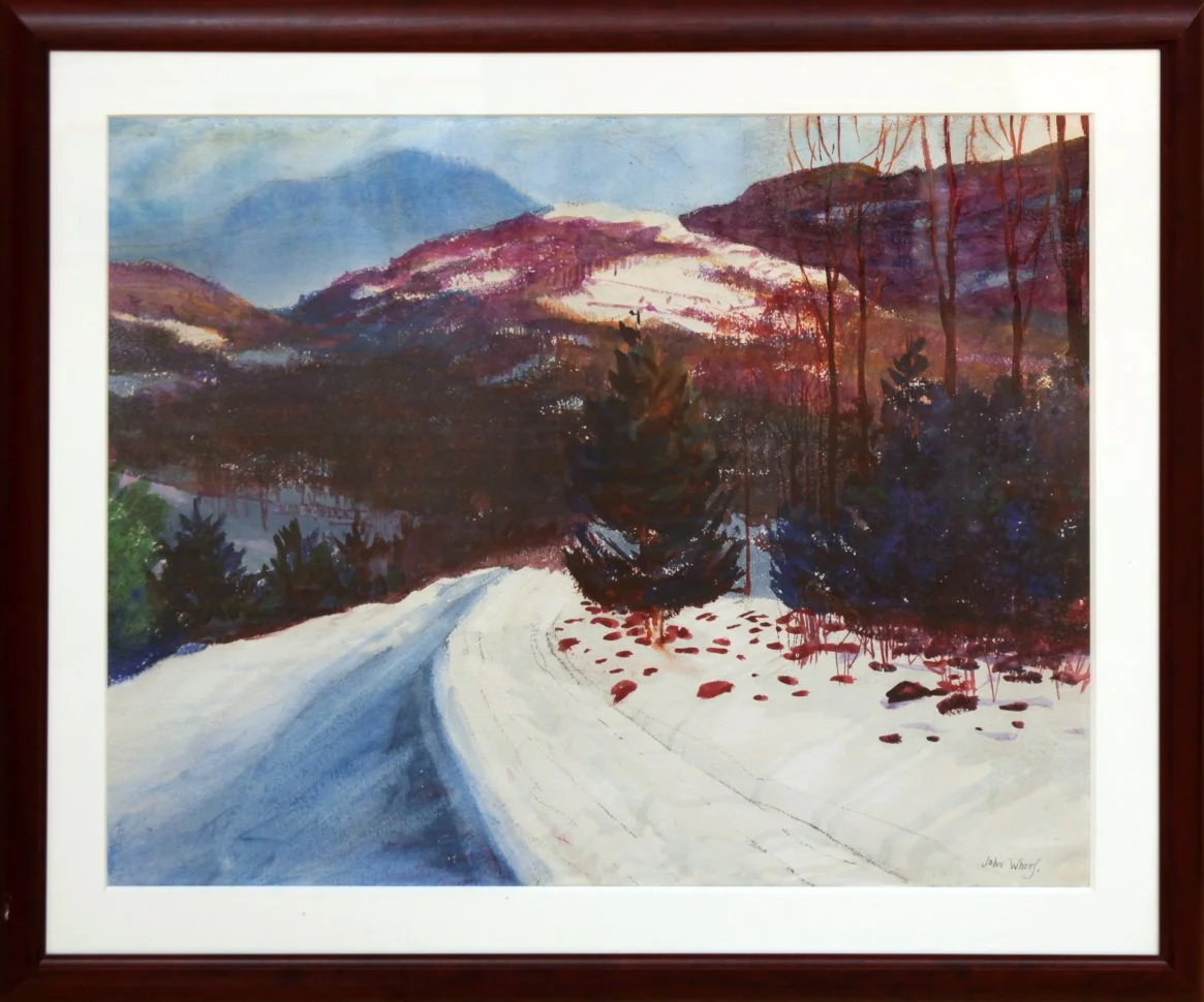   Lot 123 -  Mt. Equinox, VT   John Whorf  (1903-1959)  watercolor, 22 x 30 in., signed l.r.  very good, estimate: $1,800-2,800 