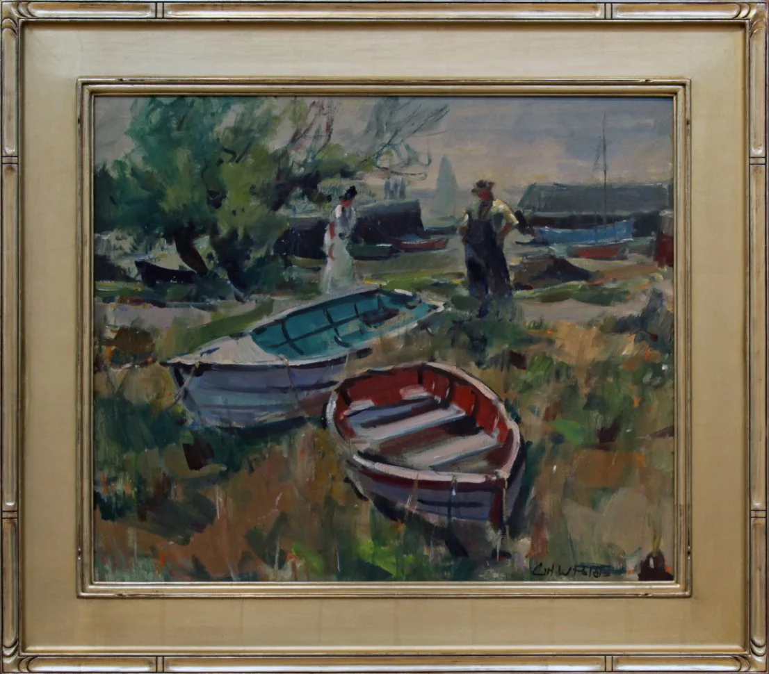   Lot 179 -  Lanes Cove   Carl Peters  (1897-1980)  oil on canvas, 20 x 24 in., signed l.r.  very good, estimate: $3,000-5,000 