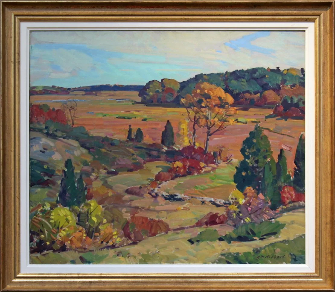   Lot 183 -  Cape Ann Marshes   Aldro T. Hibbard  (1886-1972)  oil on canvas, 24 x 28 in., signed l.r.  very good, estimate: $5,000-8,000 