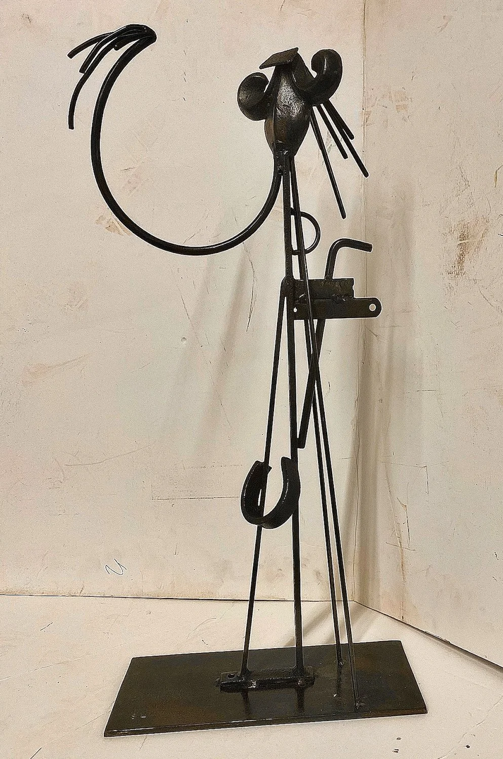   Steven Lush ,  Salacia  Welded steel &amp; iron, 25 x 12 x 5 in.  $2,000  