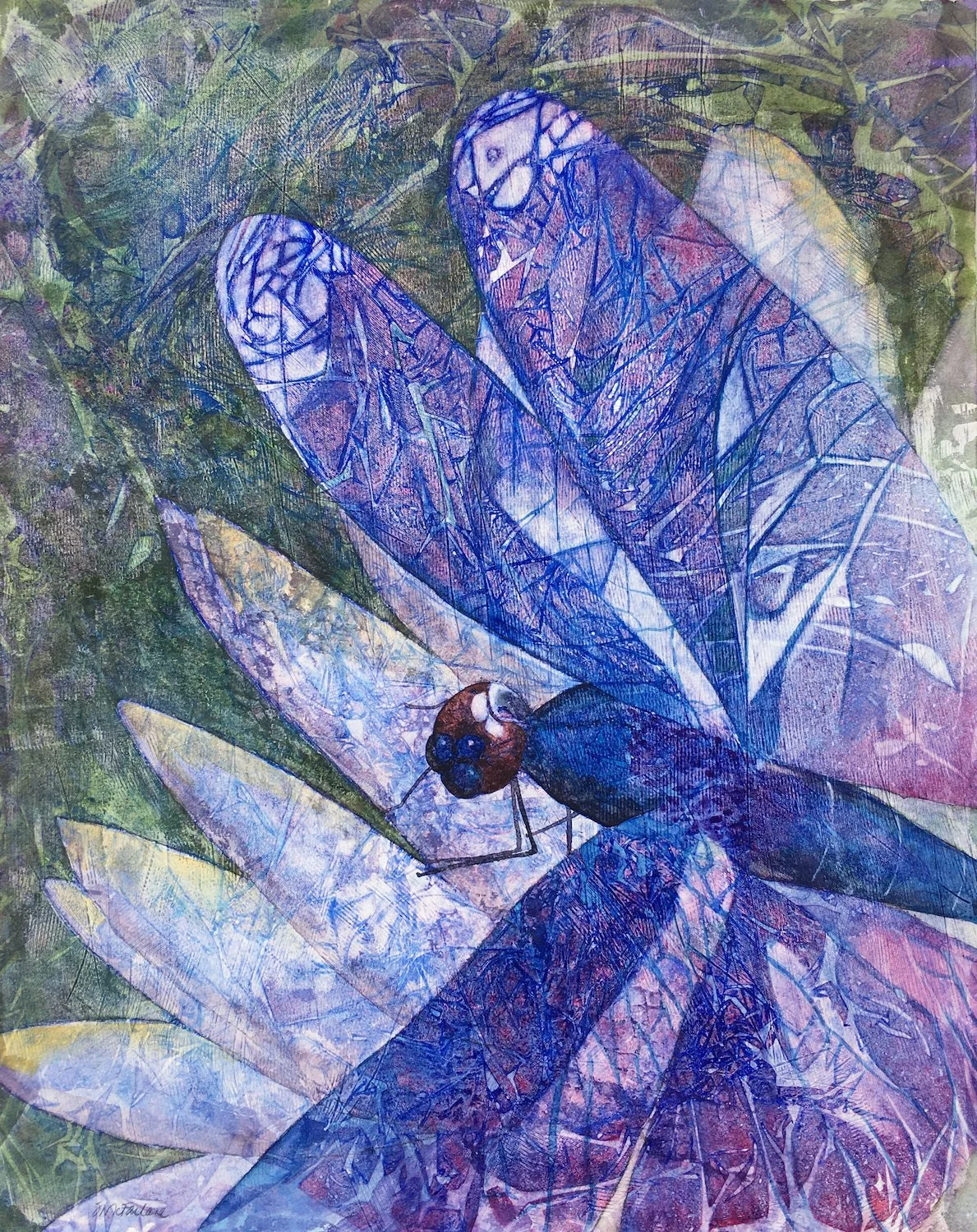 Susan McFarlane , The Visitor Watercolor, 18 x 22 in. $950
