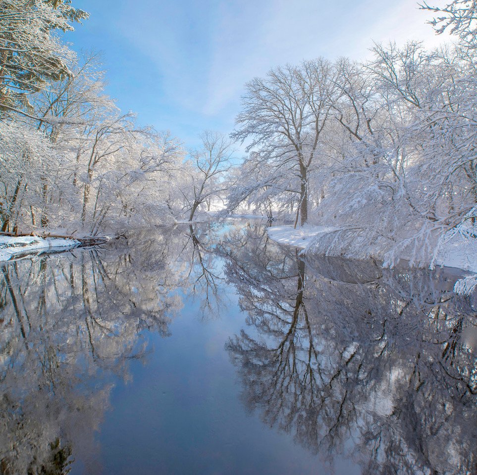 Ed Monnelly , After Winter Storm, Ipswich River Digital print, 8 1/2 x 8 1/2 $125