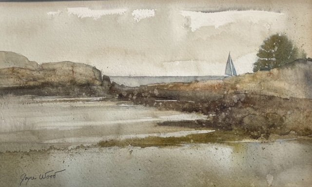 Joyce Wood , Brace Cove Watercolor, 8x10 $400