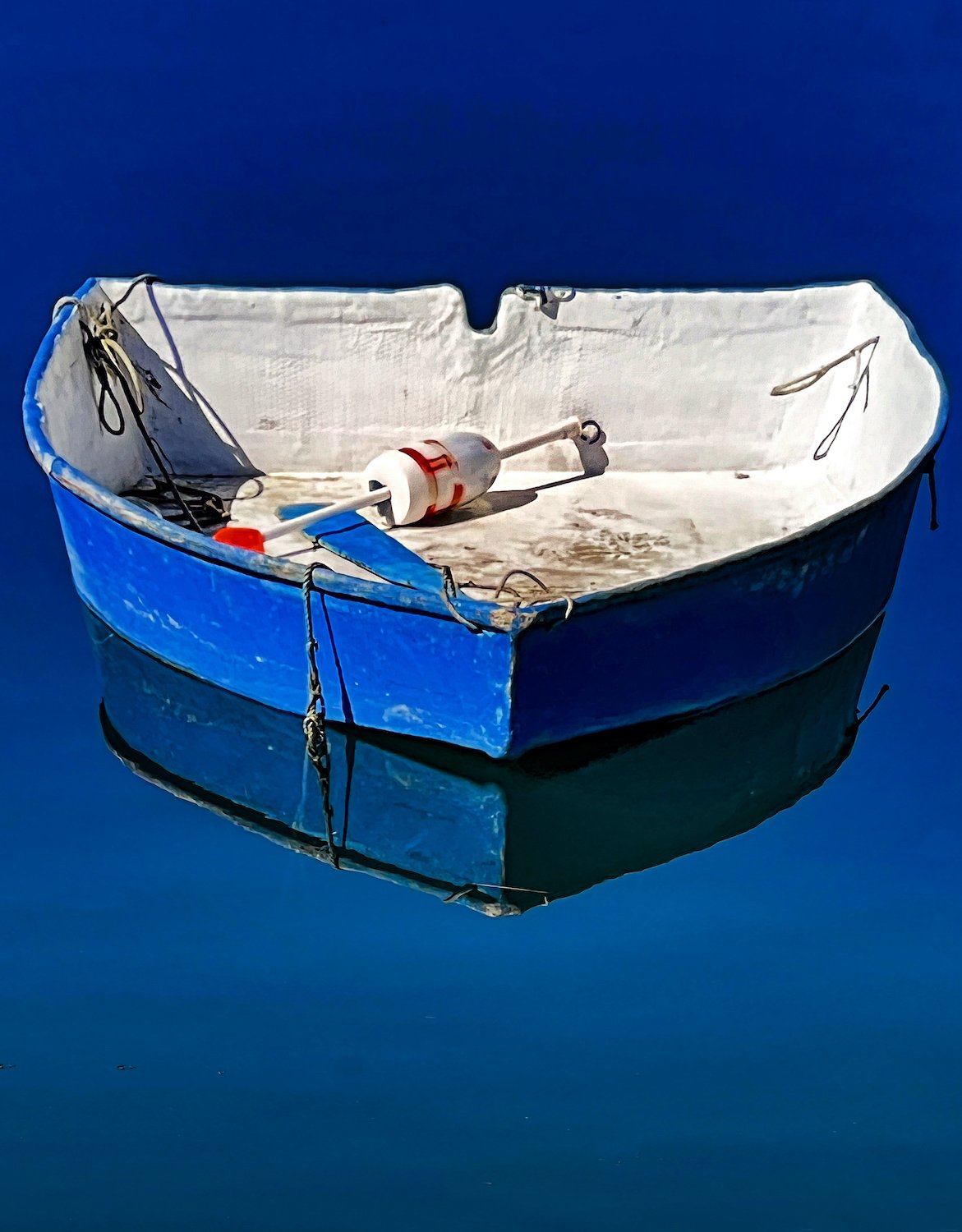 Skip Montello , Blue Skiff #10 Photography, 7x9 $100