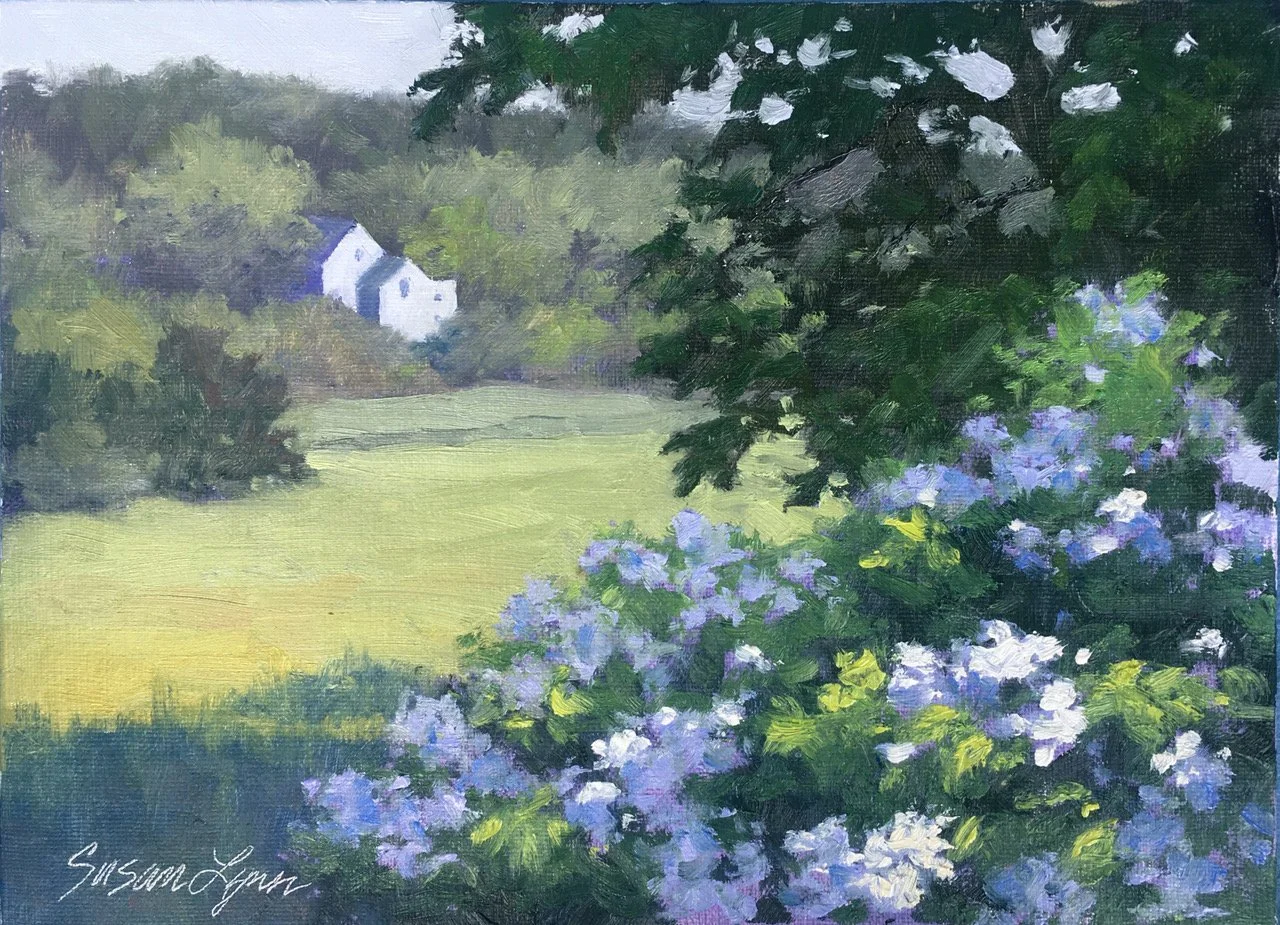 Susan Lynn , Little House on the Marsh Oil, 6x8 $500