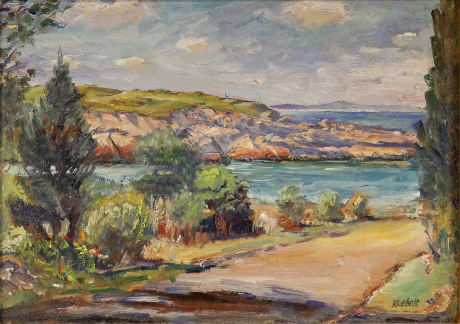  Last Year’s Feature Consignment:   Lot 168 (2023) -  Max Kuehne (1880-1968)    Folly Cove   oil on board, 8.25 x 11.5 