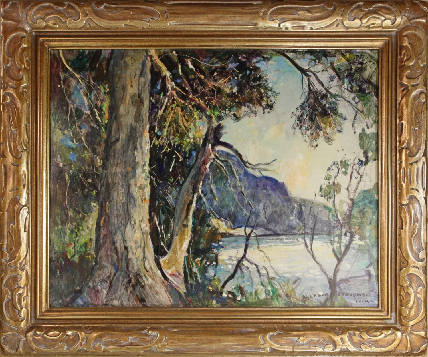   Lot 166 -  W. Lester Stevens (1888-1969)  Grand Manan     oil on board, 16 x 20 in., signed l.r. very good, estimate: $1,000-2,000 
