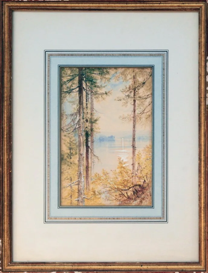   Lot 64 - Birket Foster (1825-1899)  Spring Tide   watercolor &amp; gouache, 6.75 x 4.75 in., signed l.r. very good, estimate: $200-$400 