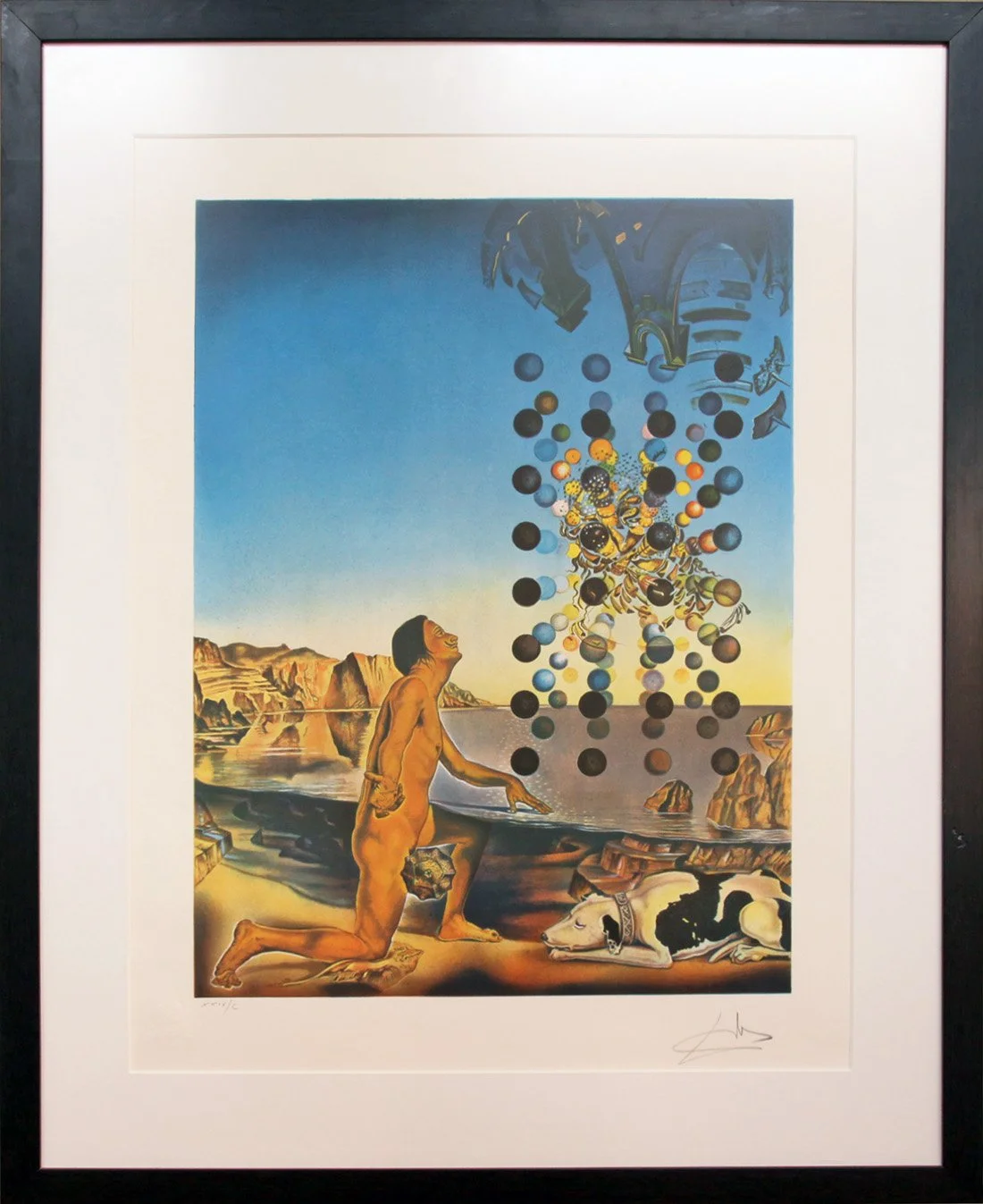   Lot 18 - Salvador Dali (1904-1989)  Dali Dali Dali   limited edition original lithograph XXIV/C, 23 x 17 in., signed l.r. very good, estimate: $1,500-$2,000 (includes certificate of authenticity) 