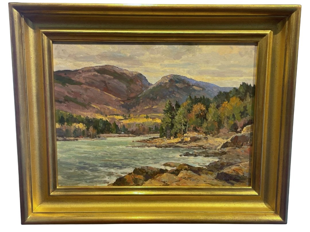 Bernard Corey (1914-2000) Bar Harbor Oil on Canvas, 12 × 16 in. Price: $1,450