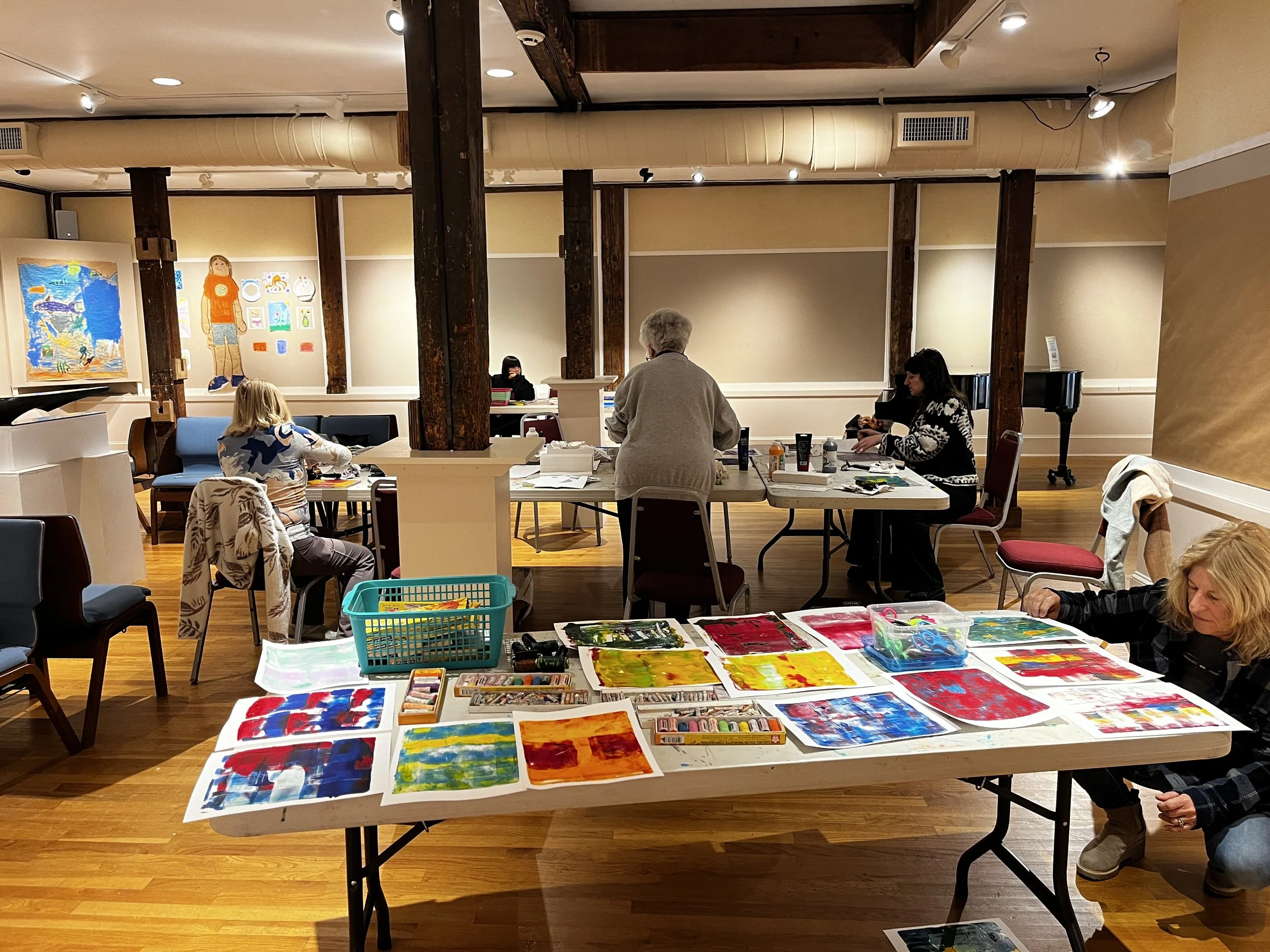 Gel Plate Printmaking!