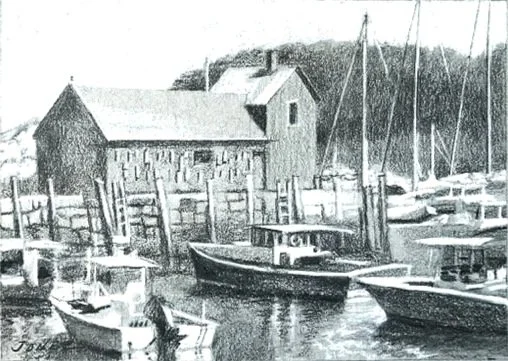 Drawing the Coastline Along Cape Ann: CASSOA Workshop with Jackie Jones