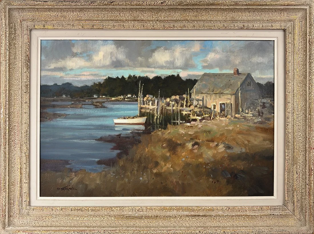   Lot 29 - Paul Strisik (1918-1998)  Down East   oil on canvas, 16 x 24 in., signed l.l. very good, estimate: $1,000–$1,500 