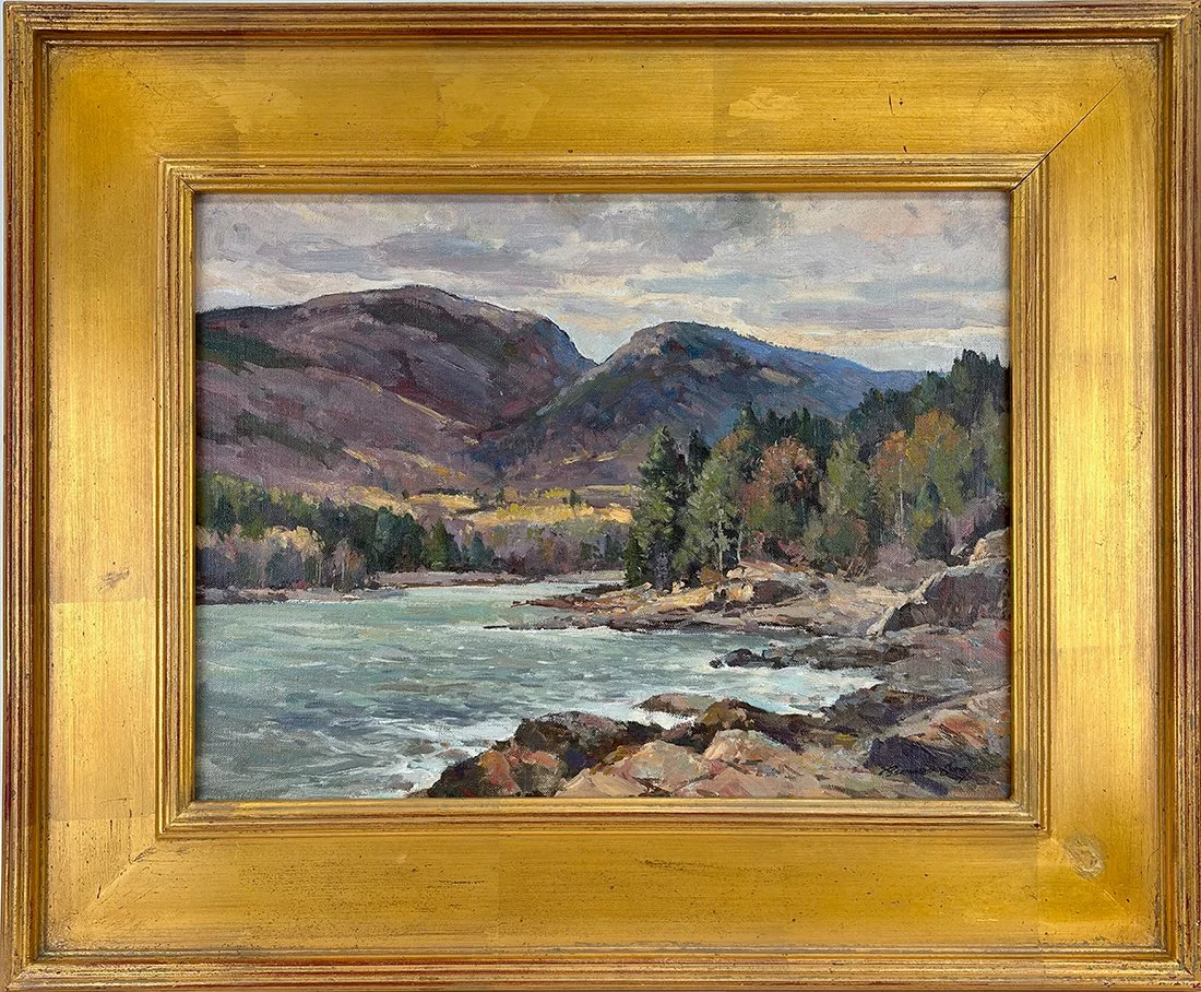   Lot 1 - Bernard Corey (1914-2000)  Acadia National Park   oil on canvas, 12 x 16 in., signed l.r. very good, estimate: $900–$1,200 