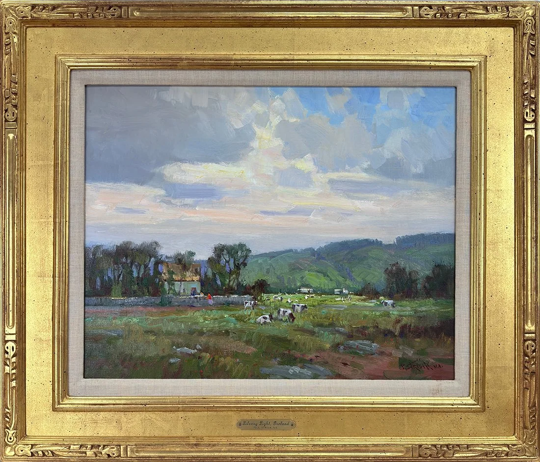   Lot 66 - Paul Strisik (1918-1998)  Silvery Light, Ireland   oil on canvas, 16 x 20 in., signed l.r. very good, estimate: $1,000–$2,000 