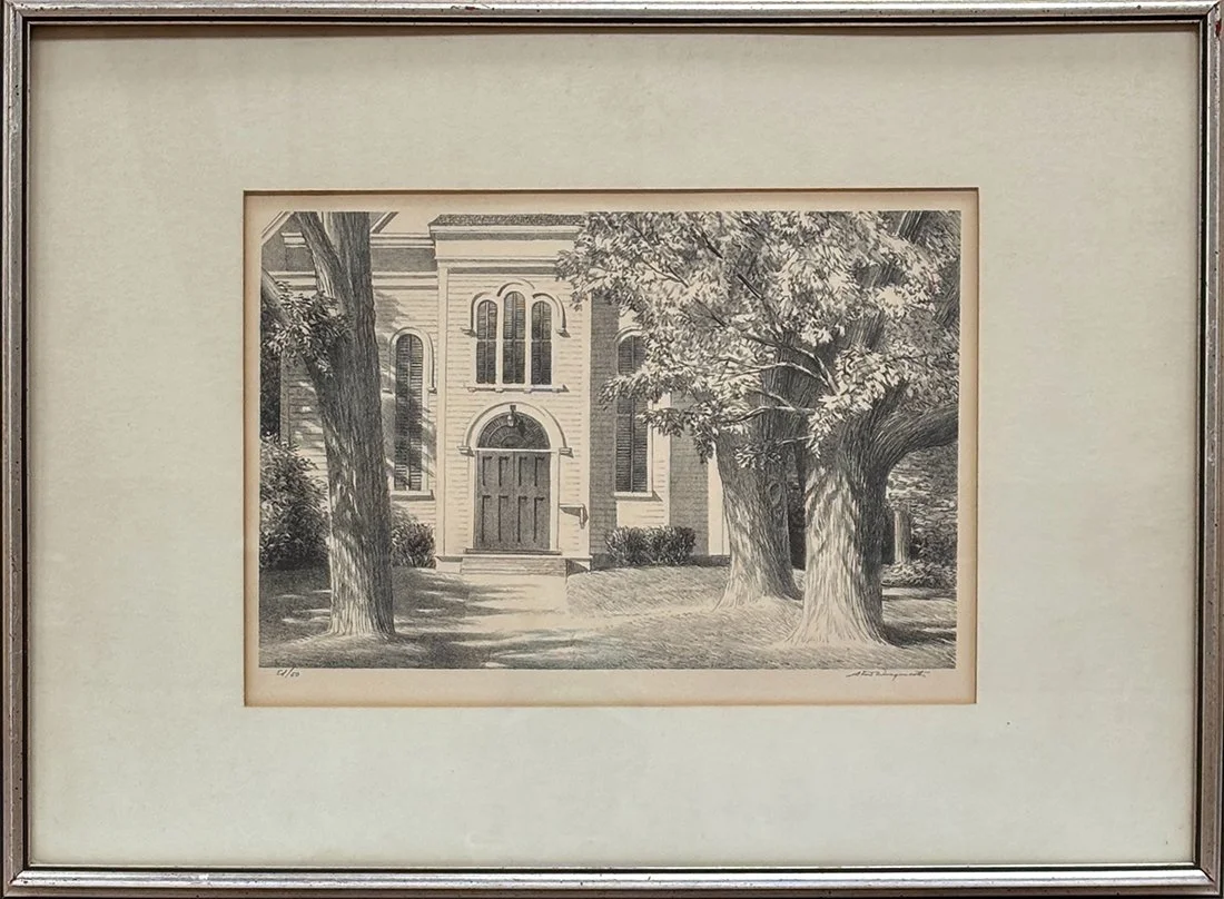   Lot 101 - Stow Wengenroth (1906-1978)  Morning Light, Lanesville   lithograph, 8.5 x 13 in., signed l.r. good, estimate: $200–$400 