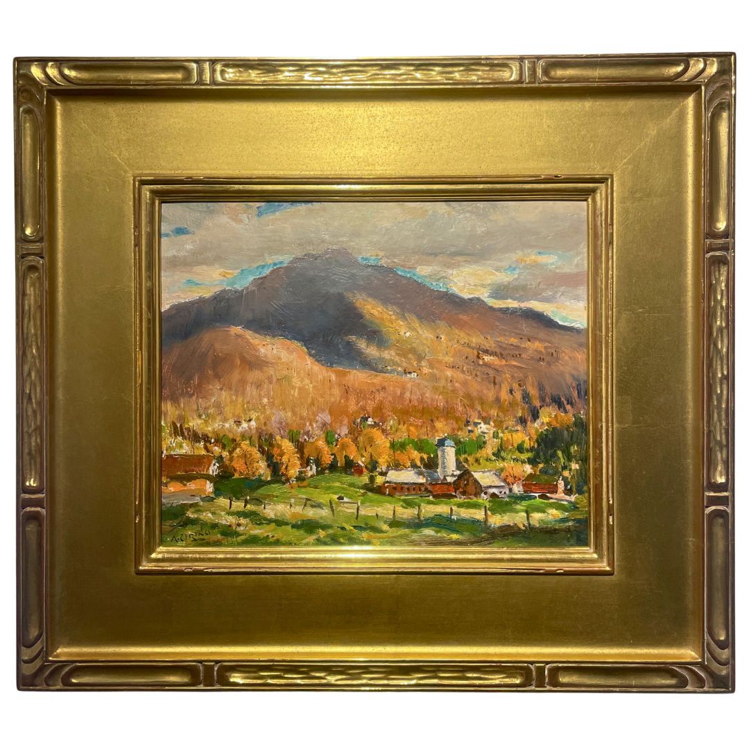   Antonio Cirino (1888-1983)    Mount Mansfield, VT    Oil on Board, 10 × 12 in. Price: $2,500 