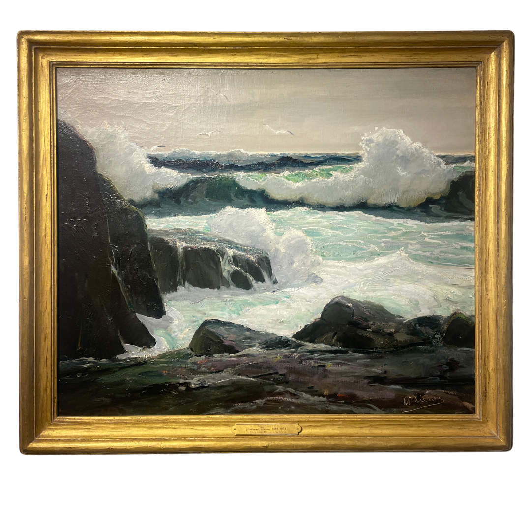   Anthony Thieme (1888-1954)    Bright Light   Oil on Canvas, 25 x 30 in. Price: $9,500 