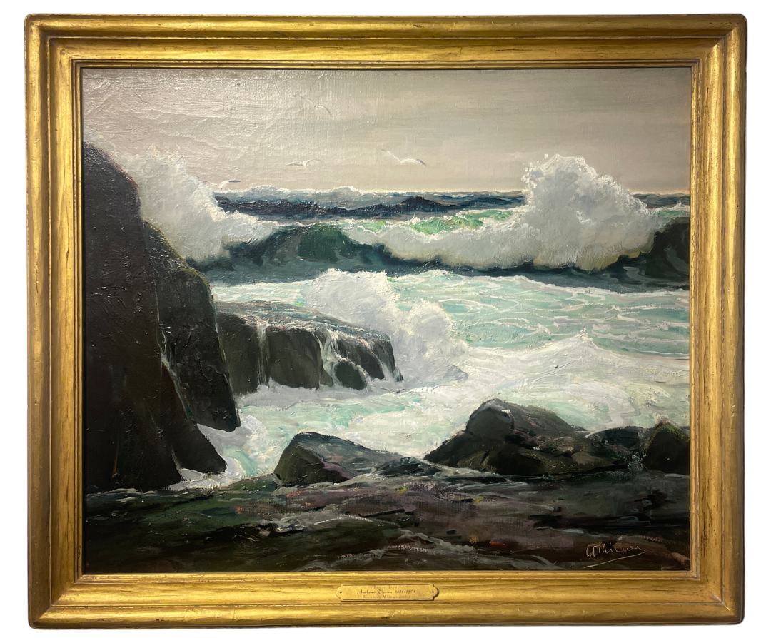   Anthony Thieme (1888-1954)    Bright Light   Oil on Canvas, 25 x 30 in. Price: $9,500 