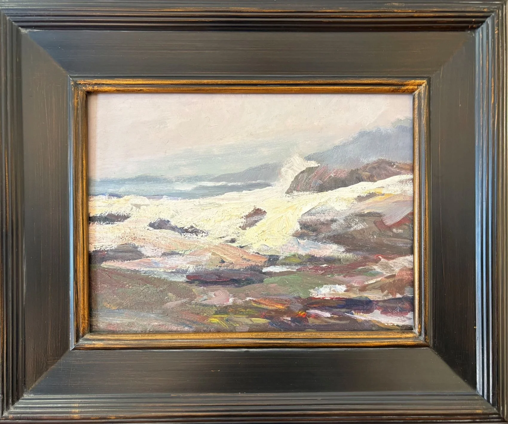   Howard Curtis (1906-1989)  Seascape   Oil on Board, 11 x 14 in. $375  - SOLD  