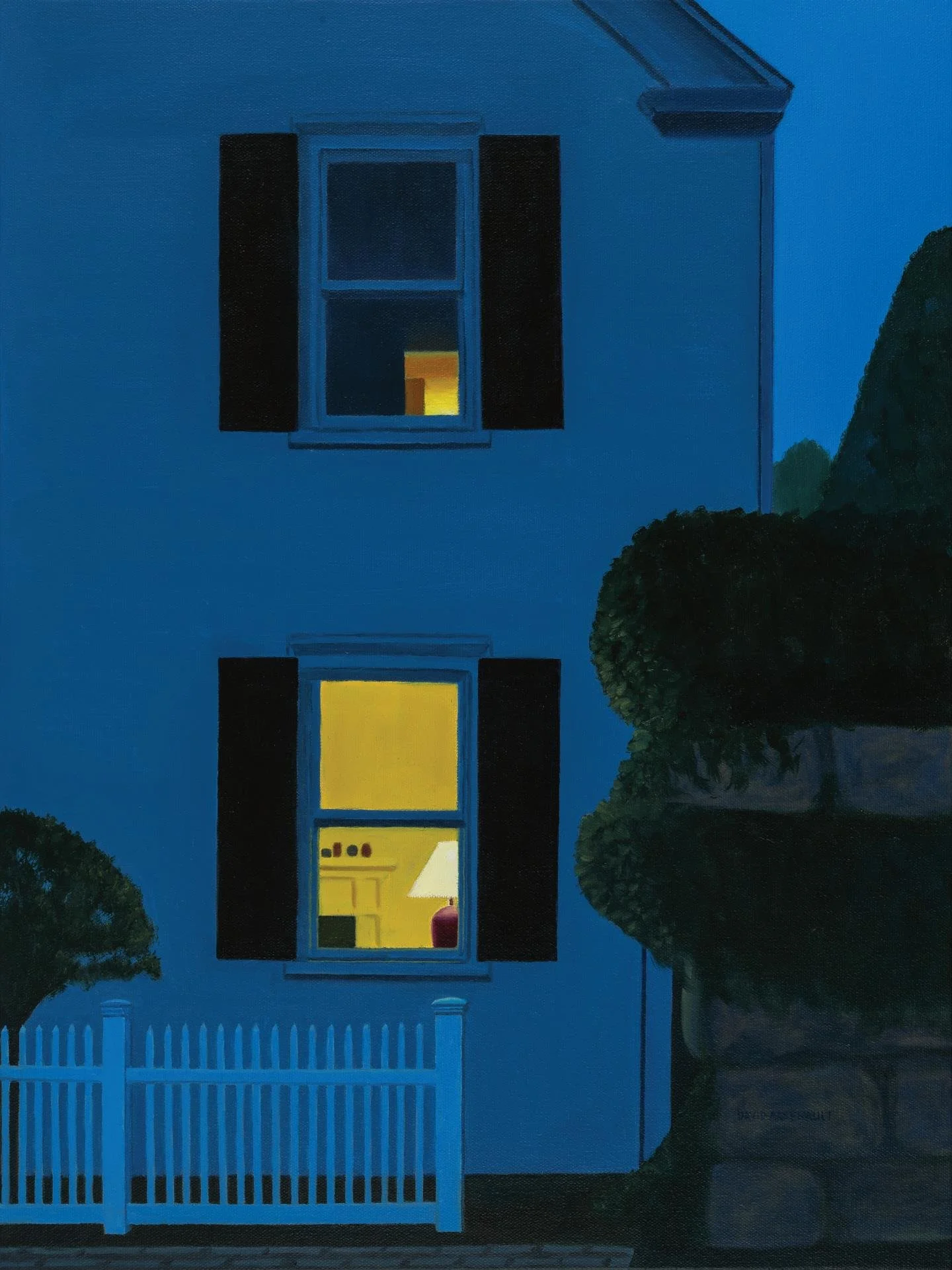   David Arsenault ,  One Quiet Evening  Oil on Canvas, 24 × 18 in. $3,500 
