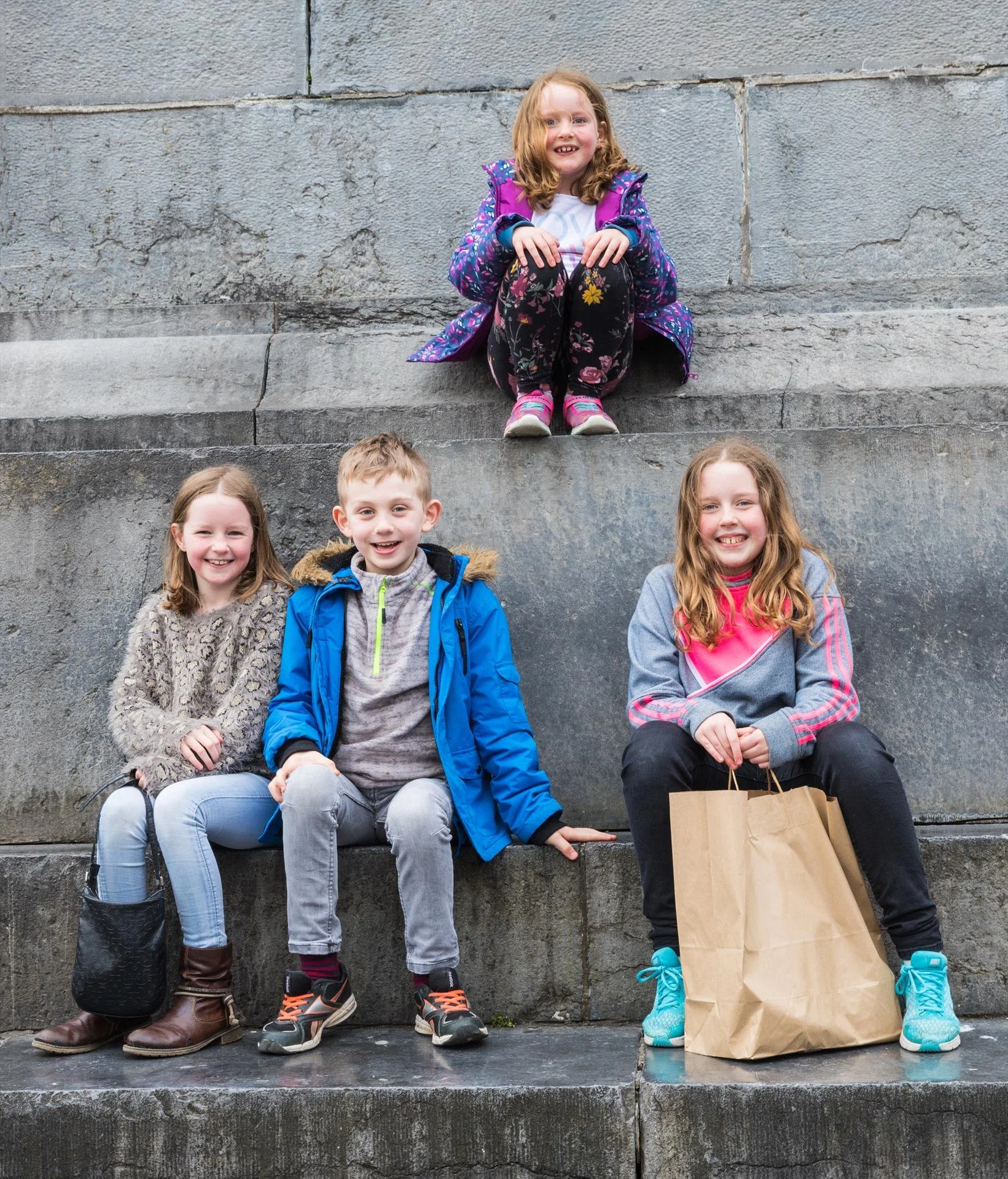   Mark Bankoff ,  Irish Children - The Smiles on Their Faces  Digital Photograph, 18 × 12 in. $400 