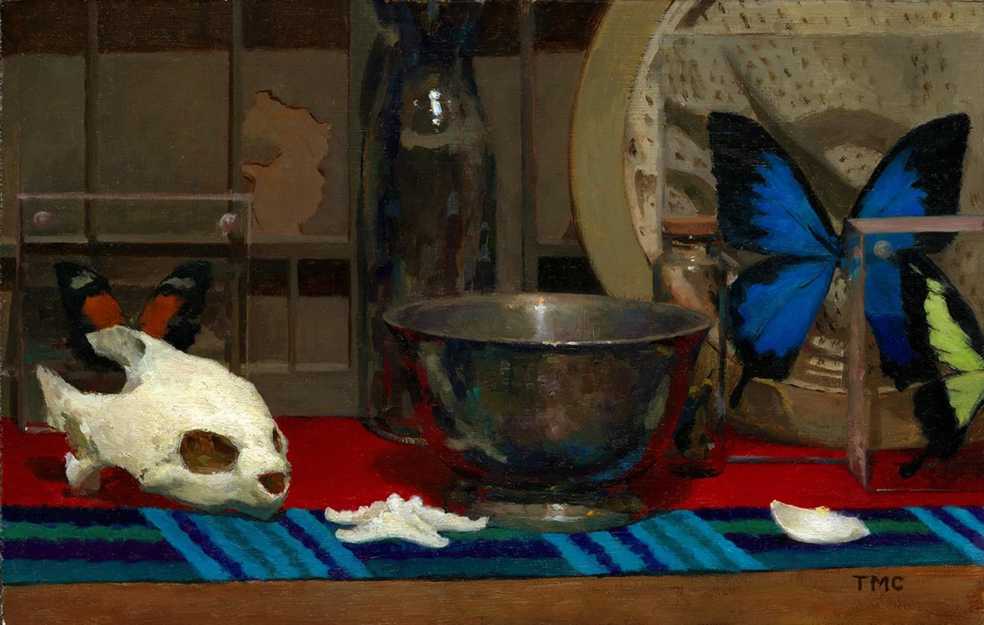   Todd Casey ,  The Naturalist  Oil on Panel, 9 × 14 in. $3,500 