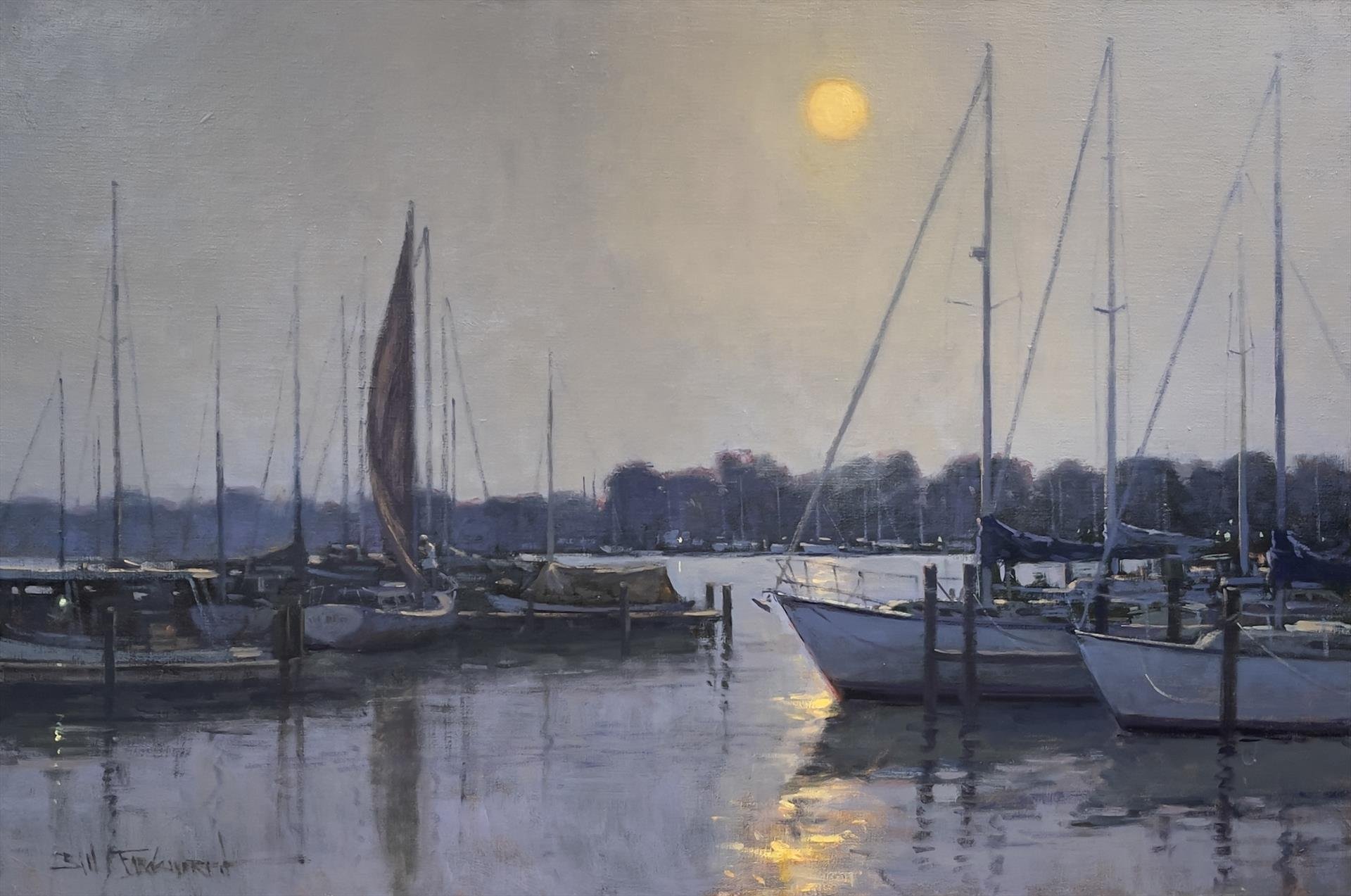   Bill Farnsworth ,  Canadian Mist  Oil, 24 × 36 in. $7,500 