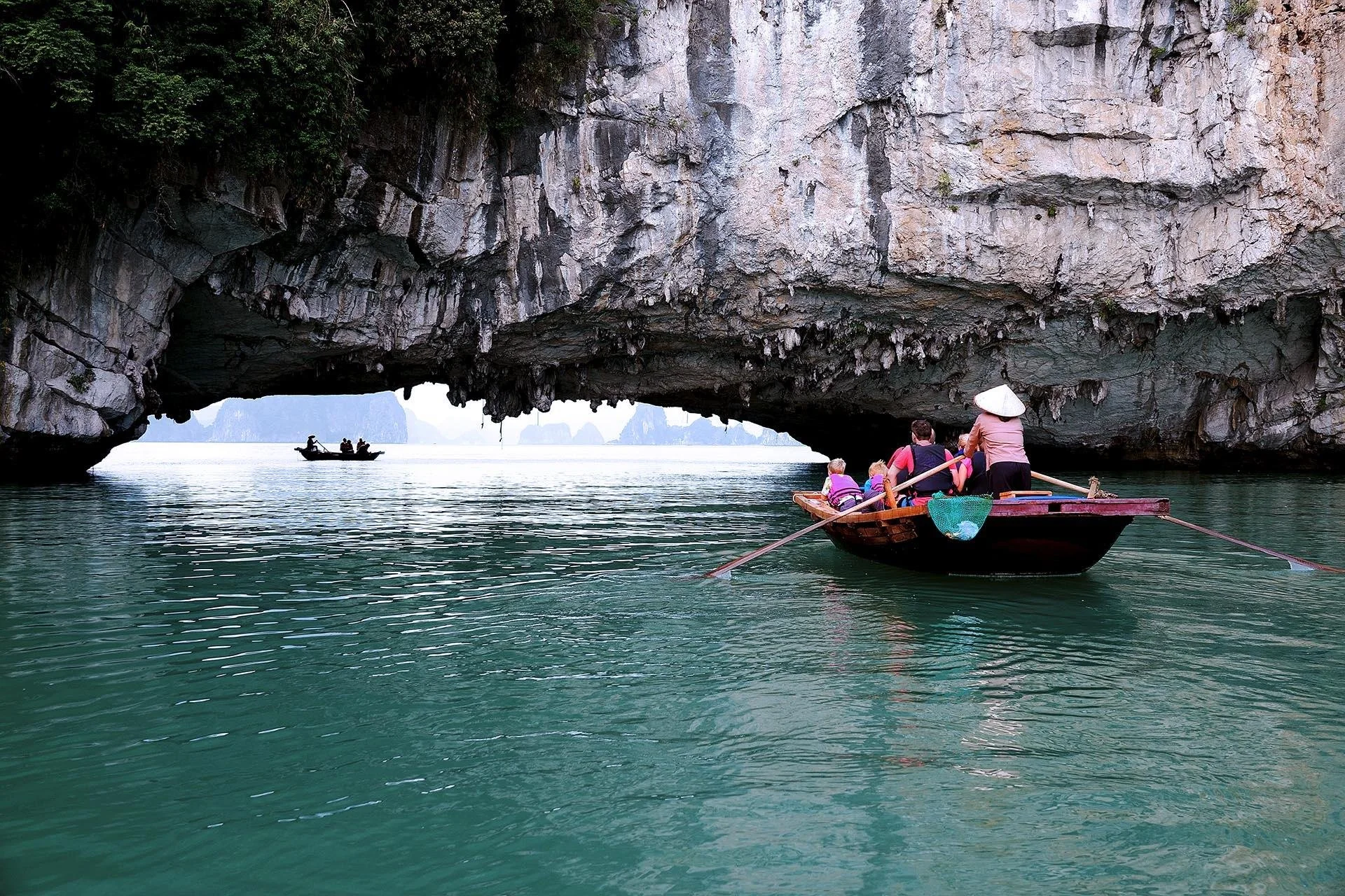   Karen Fitzgerald ,  Tour Guide, Ha Long Bay  Digital Capture, Photography, 11 × 14 in. $550 