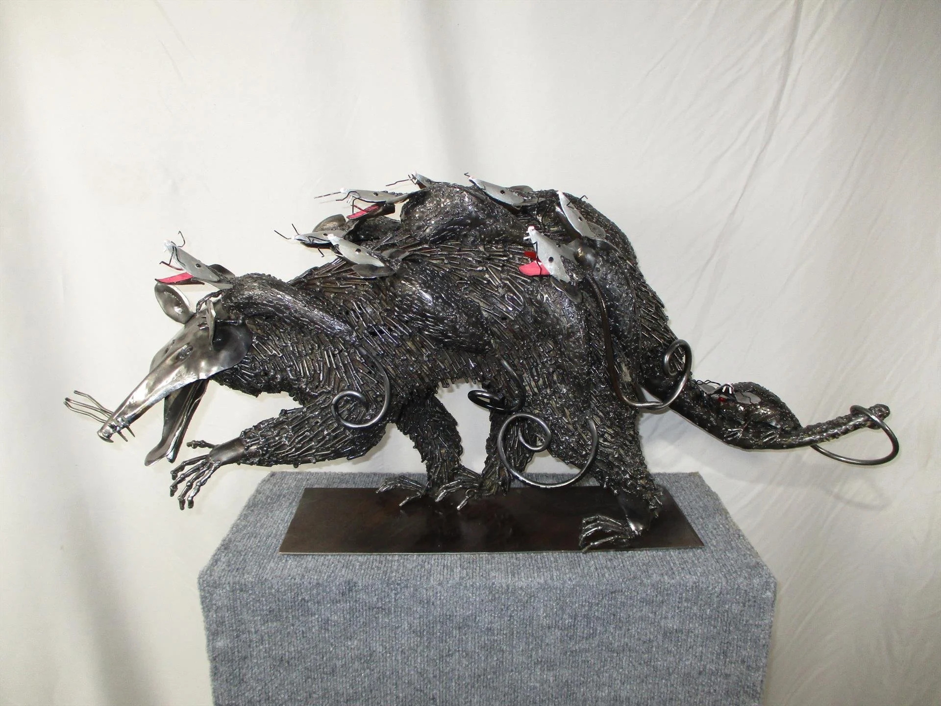  Brian McQuillan ,  Mother  Welded Steel, 18 × 35 × 12 in. $3,400 