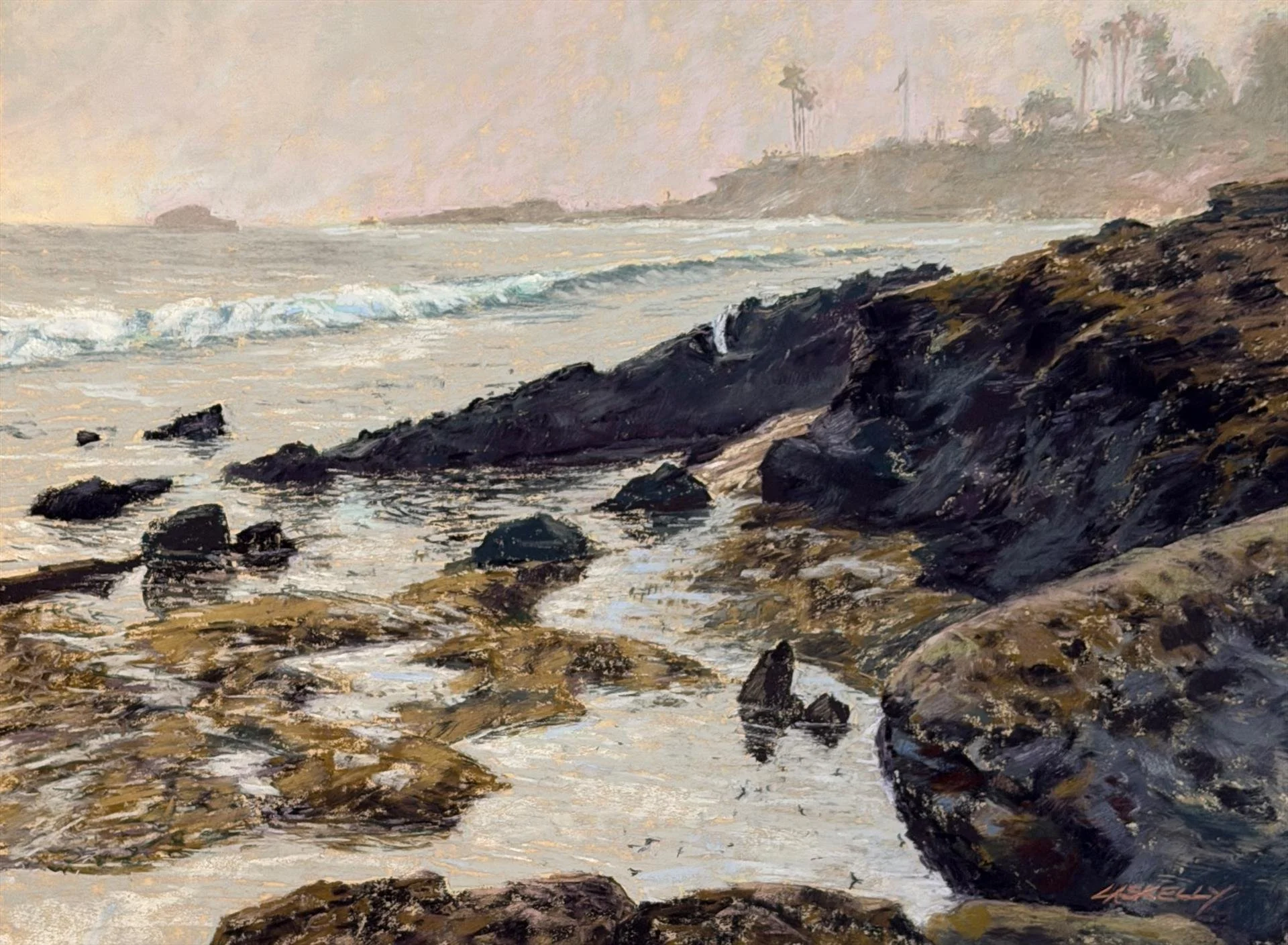   Lisa Skelly ,  Flight of the Valkyries  Soft Pastels, 12 × 16 in. $3,400 