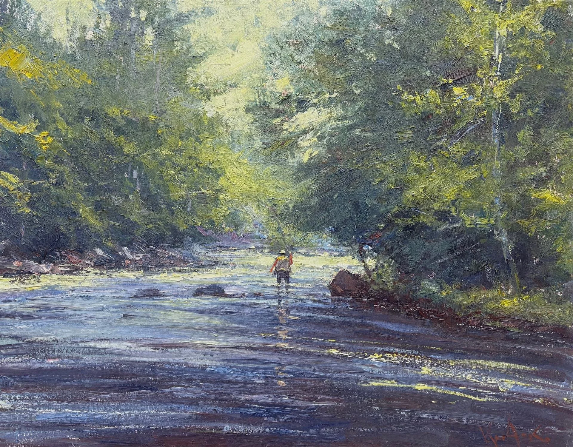 George Van Hook, On the Saranac