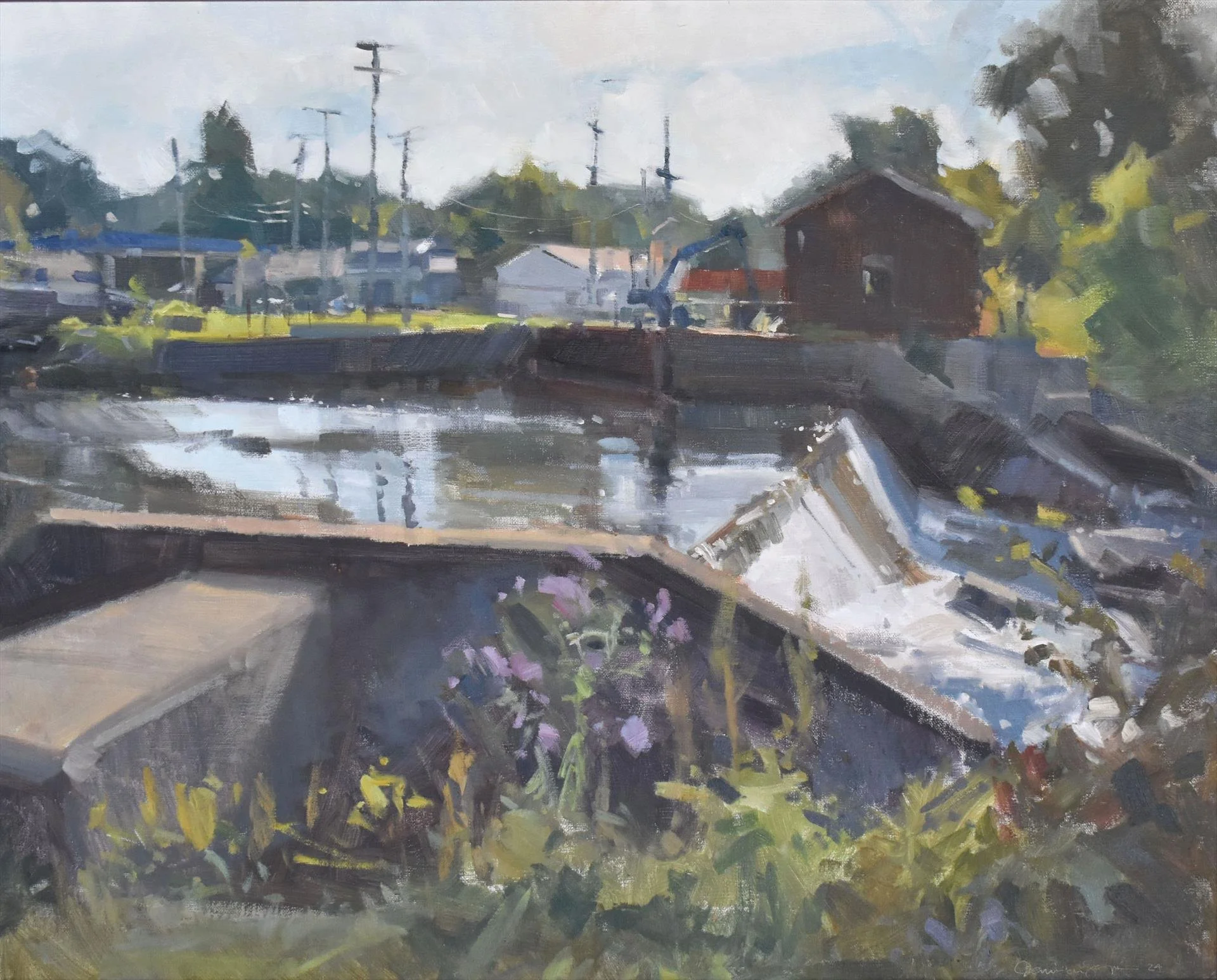 Jennifer Sampson, Early Autumn, Fall Island