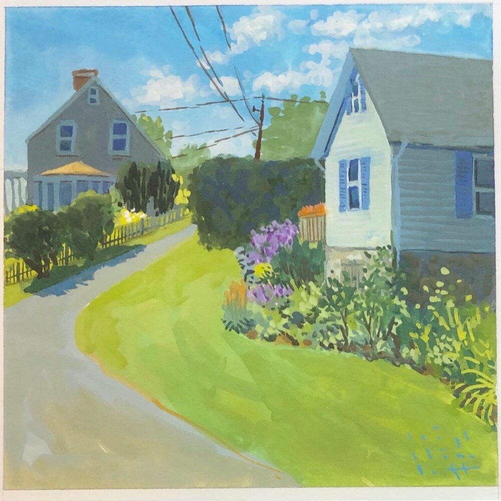 Sketching Landscapes in Gouache - Weekly Class with Leigh H. Slingluff