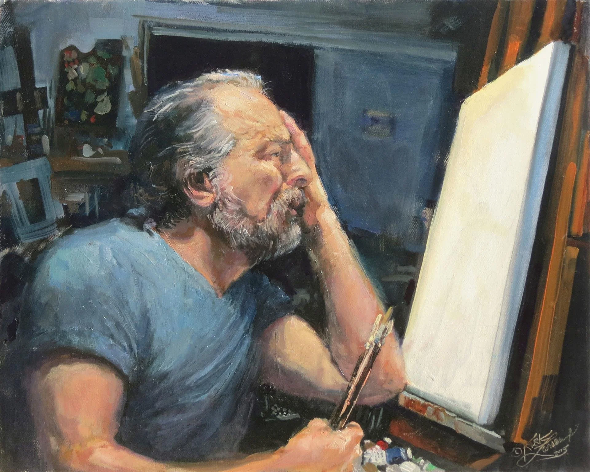 Kirk Larsen, Praying, Hoping, Waiting for the Muse