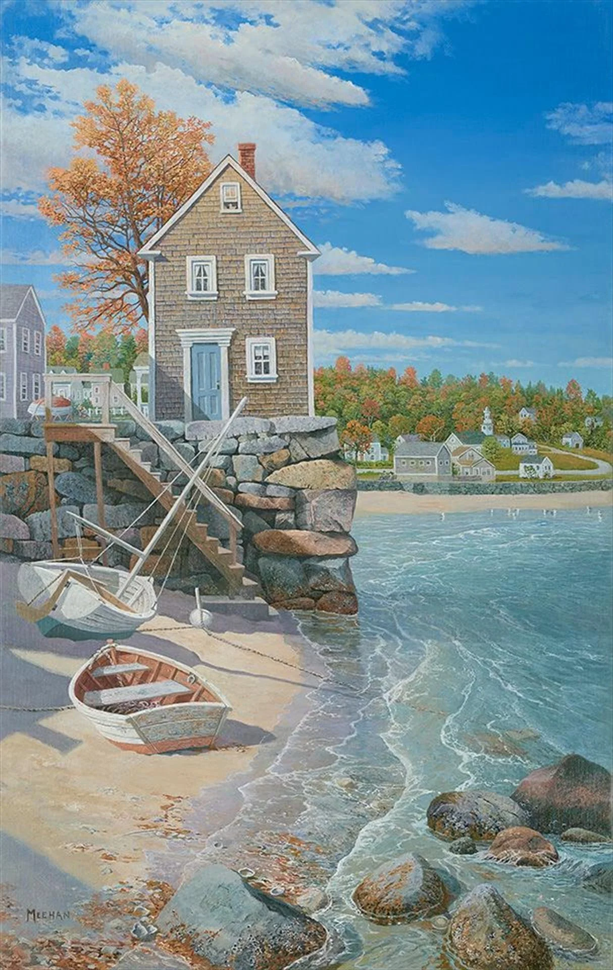 Pete Meehan, Back Harbor, Rockport